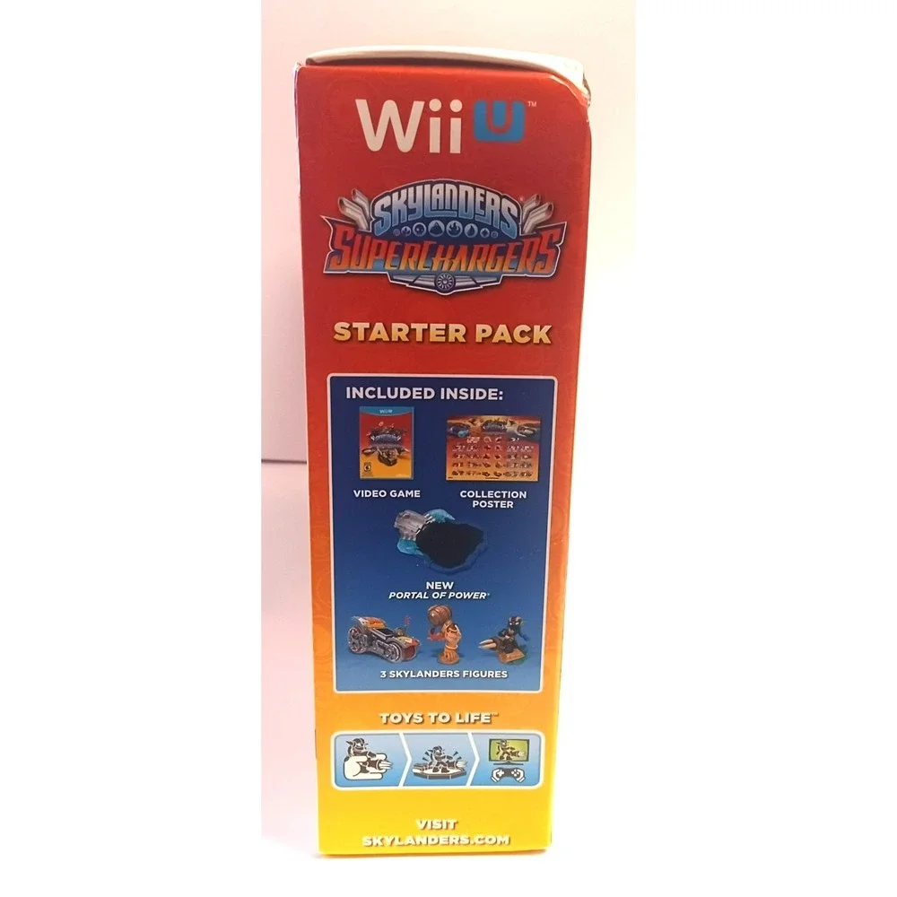 Skylanders SuperChargers Starter Pack Wii U New Sealed Donkey Kong Amiibo 2015